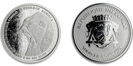 Silberrücken-Gorilla