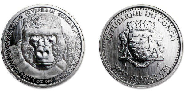 Silberrücken-Gorilla