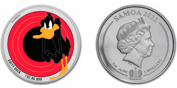 Daffy Duck - farbig